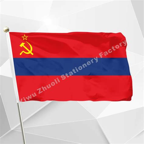 Ussr Original National Flag Of The Armenian Ssr Banner 3 X 5 Ft 90 X