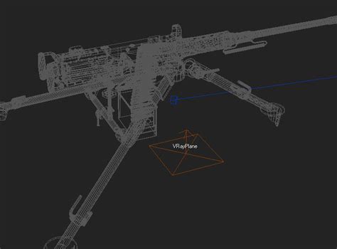 M2hb Machine Gun 3d Model Cgtrader