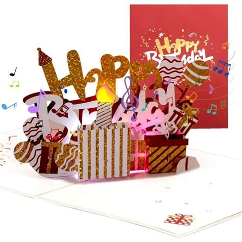 Carte D Anniversaire Pop Up D Carte Pop Up Avec Enveloppes Avec