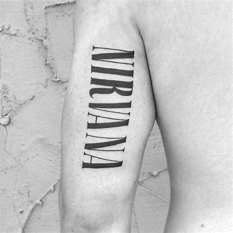 Nirvana Tattoo Designs For Men