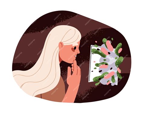 Premium Vector | Fear uncertainty doubt in unknown future uncertain