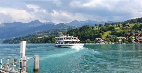 Interlaken Pase de un día para cruceros en barco por el lago de Thun y