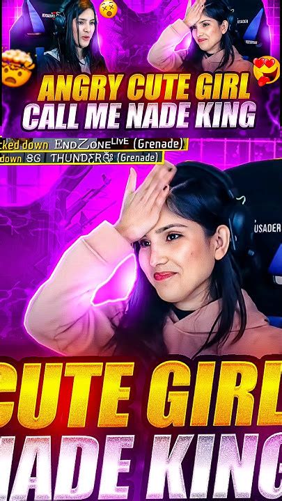 🤬angry Cute 😍girl Call Me 💣nade King 👑 Shorts Short Angrygirlff