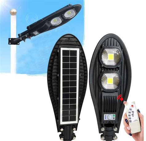 Уличный Фонарь на Столб Solar Street Light 220W COB With Remote (пульт ...