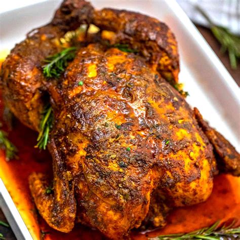 Garlic Herb Butter Roasted Chicken Sweet And Savory Meals