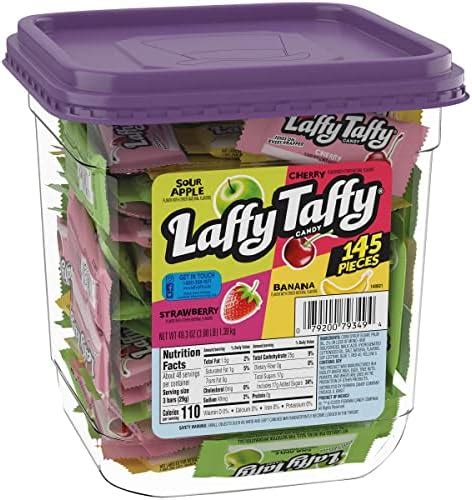 Laffy Taffy Candy Assorted Fruit Flavored Taffy Candy