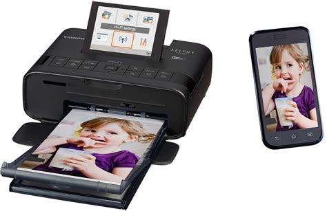 Термосублимационный принтер Canon Selphy CP1300 оснащен интерфейсом Wi ...