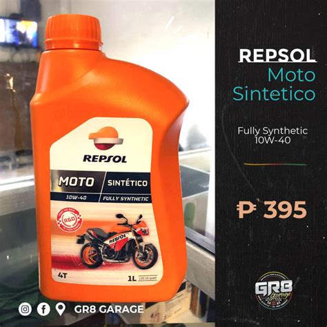 Repsol Moto Sintetico Fully Synthetic 10W40 1L Lazada PH