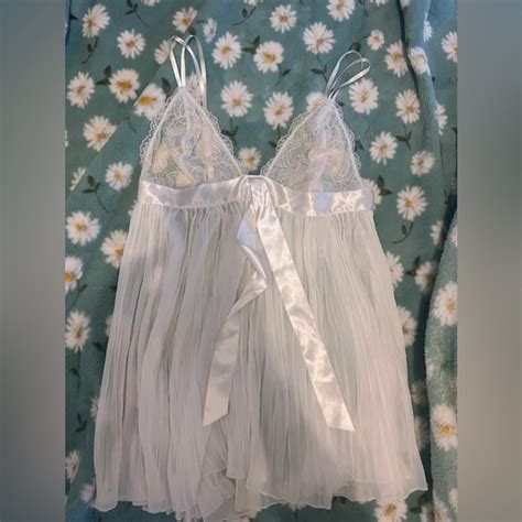 Victoria S Secret Intimates Sleepwear Victorias Secret Bridal Lingerie Camisole And Thong