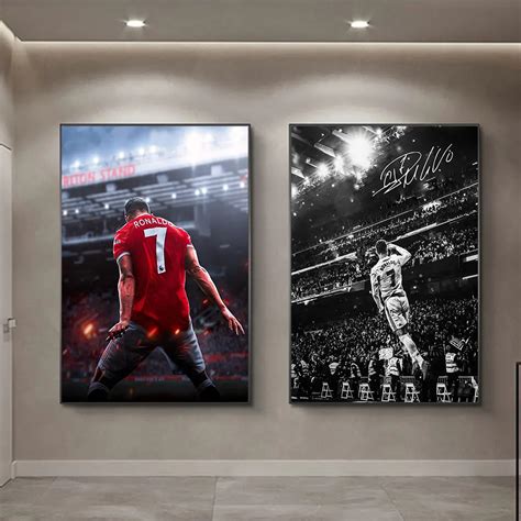 Portugal Super Football Star Poster Pintura Mural Cr Decora O Para