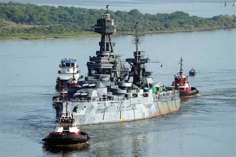 Leaky Battleship In Texas Completes Trip For 35M Repairs Hawaii