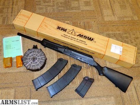 ARMSLIST For Sale Saiga 12 Gauge Shotgun W Drum 3 Mags