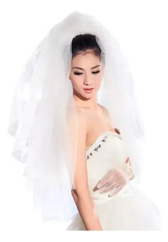 Sh Velo Novia Multicapa Nude Volumen MercadoLibre