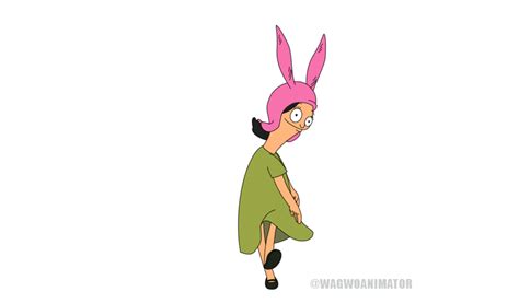 Bobs Burgers Television Cartoons Comedy Louise Belcher Dancing