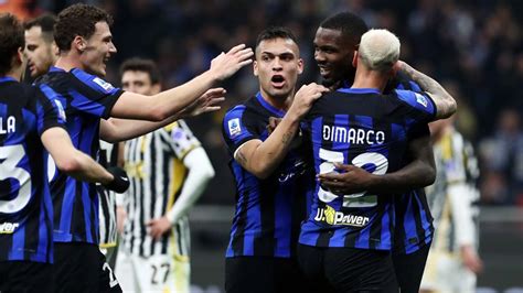 Inter Vs Juventus Nerazzurri Put Damper On Juve Title Ambitions