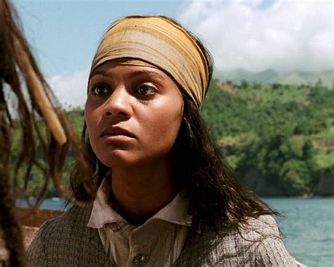 Pirates Of The Caribbean 2003 Zoe Saldana