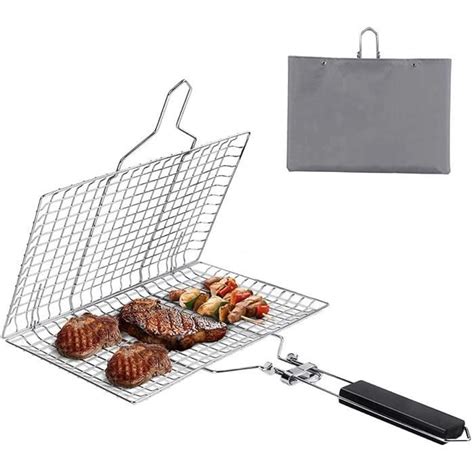 Panier Grille Pour Barbecue Paniers Grillades En Acier Inoxydable