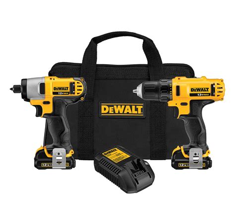 Ensemble perceuse visseuse clé à chocs sans fil 12 V de DEWALT BMR