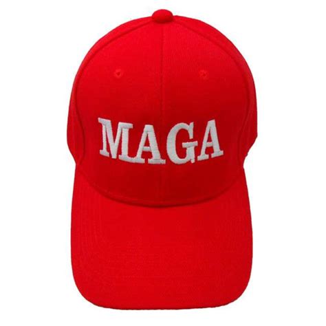 MAGA Custom Embroidered Hat (Red) — PatriotDepot.com