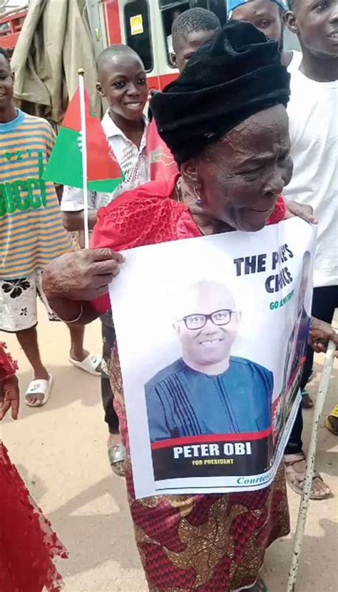 Peter Obi S Updates And Full Time Supporter On Twitter An Old Woman