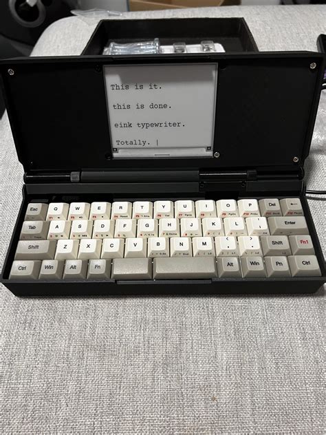 eink typewriter deck rcyberdeck