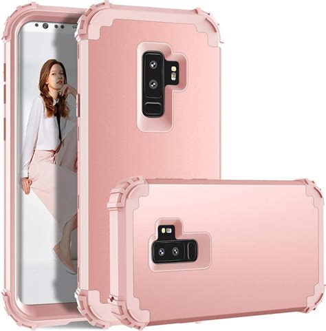 Phone Case For Samsung Galaxy S9 Plus Hard Cover Shockproof Soft Silicone Bumper