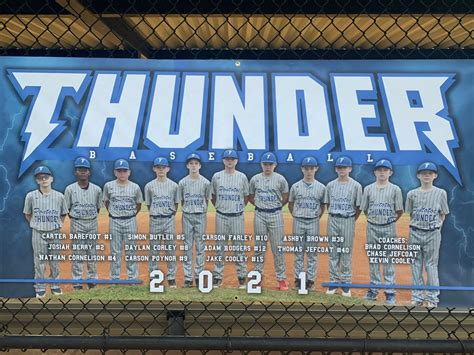 Grand Slam Sports Tournaments Baseball Pontotoc Thunder 13u A