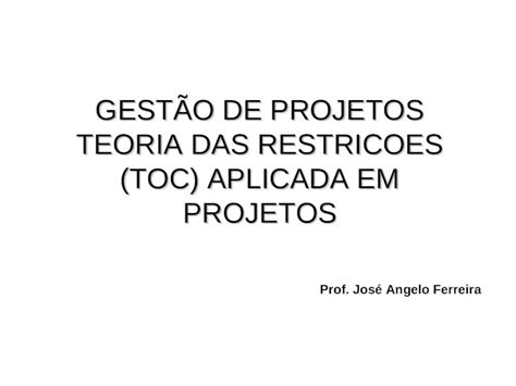 Ppt Toc Para Projetos Dokumen Tips