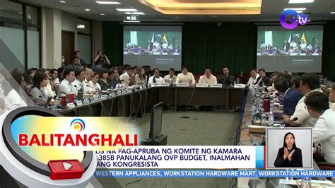 Mabilis Na Pag Apruba Ng Komite Ng Kamara Sa P2 385B Panukalang OVP