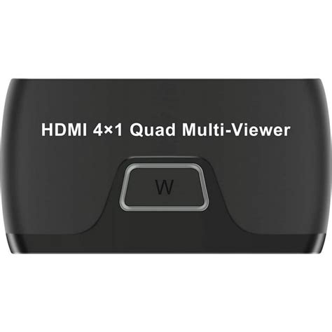 Hdmi Multi Viewer Switch 4x1 Hdmi Quad Multi Viewer Switcher 4 In 1