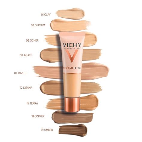 Vichy Minéralblend Fond de Teint 09 é uma base hidratante de fixação