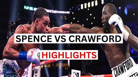 Terence Crawford vs Errol Spence Jr Highlights & Knockouts - YouTube