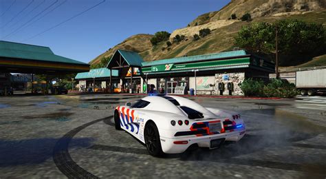 Koenigsegg Ccx Dutch Police Nederlandse Politie Gta 5 Mods