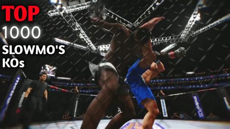 1000 KO CLIPS SLOWMO KNOCKOUTS UFC 2 COMPILATIONS YouTube