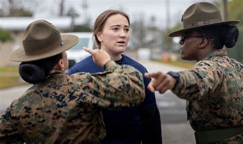 American Female Marines