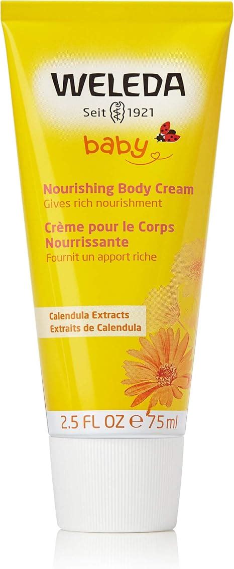 Weleda Baby Crème pour le corps hydratante au calendula 75 ml