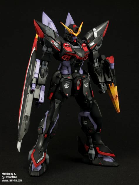 Mg Blitz Gundam Completed Saint Ism Gaming Gunpla Digital Art