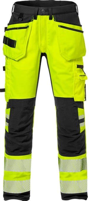 Fristads Womens High Vis Stretch Work Trousers