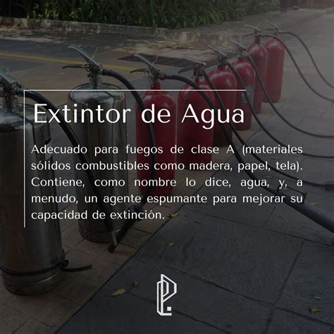 Tres Tipos De Extintores Por Su Agente Extinguidor Programas De