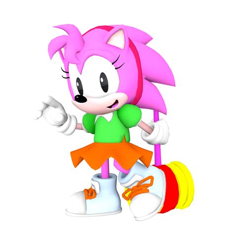 Classic Amy November 2021 Render By Bandicootbrawl96 On Deviantart