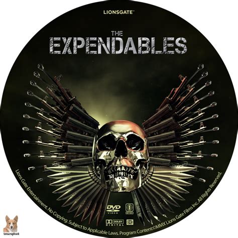 The Expendables Dvd Labels R Custom