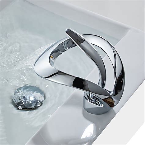 Free Shipping On Modern Elegant Waterfall Bathroom Sink Faucet Single