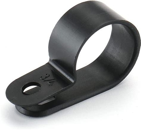 R Type Cable Clamp Inch Black Uc Pack Of Walmart