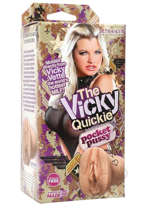 Vicky Vette The Vicky Quickie Ultraskyn Pocket Masturbator Pussy