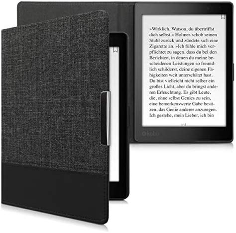 Kwmobile Funda De E Book Compatible Con Kobo Aura One Case De Cuero