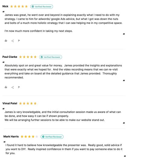 Digital Marketing Testimonials 100s Of 5star Reviews