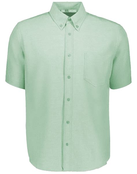 Camisa Oxford Manga Corta Camisas Ferruche