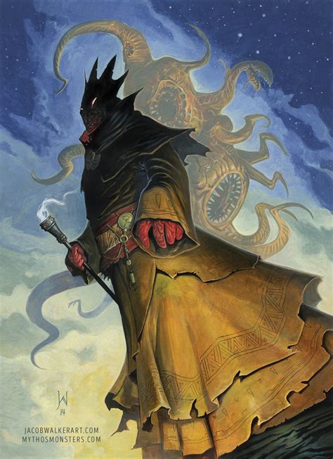 "Hastur - The King in Yellow" by Jacob Walker, from the story written