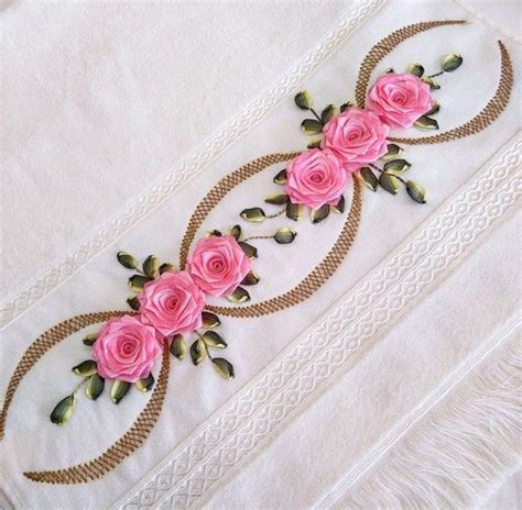 Pin By Maria Cunha On Bordado Em Fita Ribbon Embroidery Tutorial