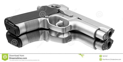 pistol automatic stock image image  munition burst
